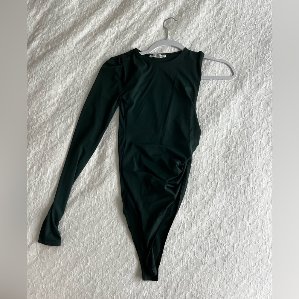Forest Green Zara Bodysuit